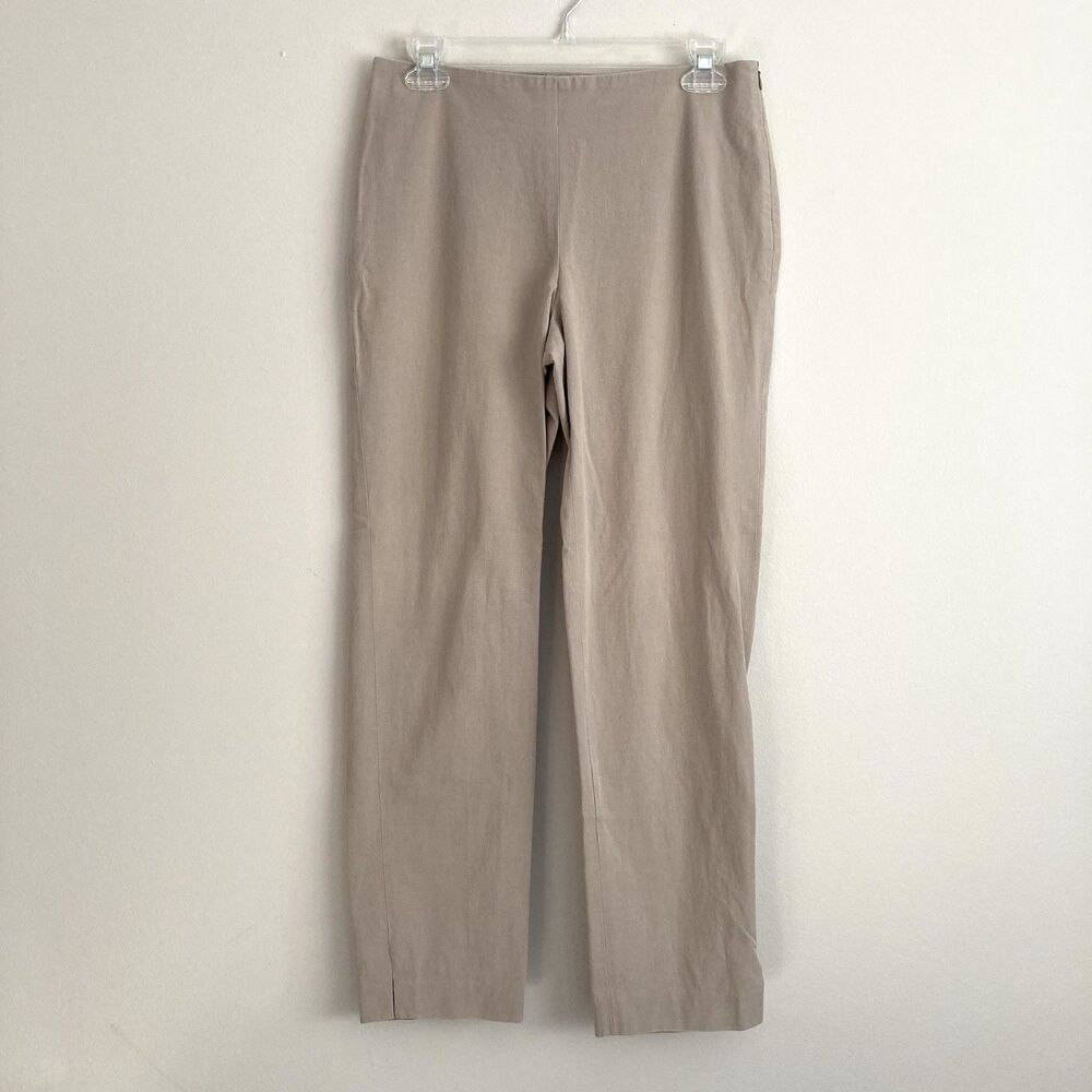 Brunello Cucinelli Womens Beige / Tan Pants Size 6 Lightweight Minimalist